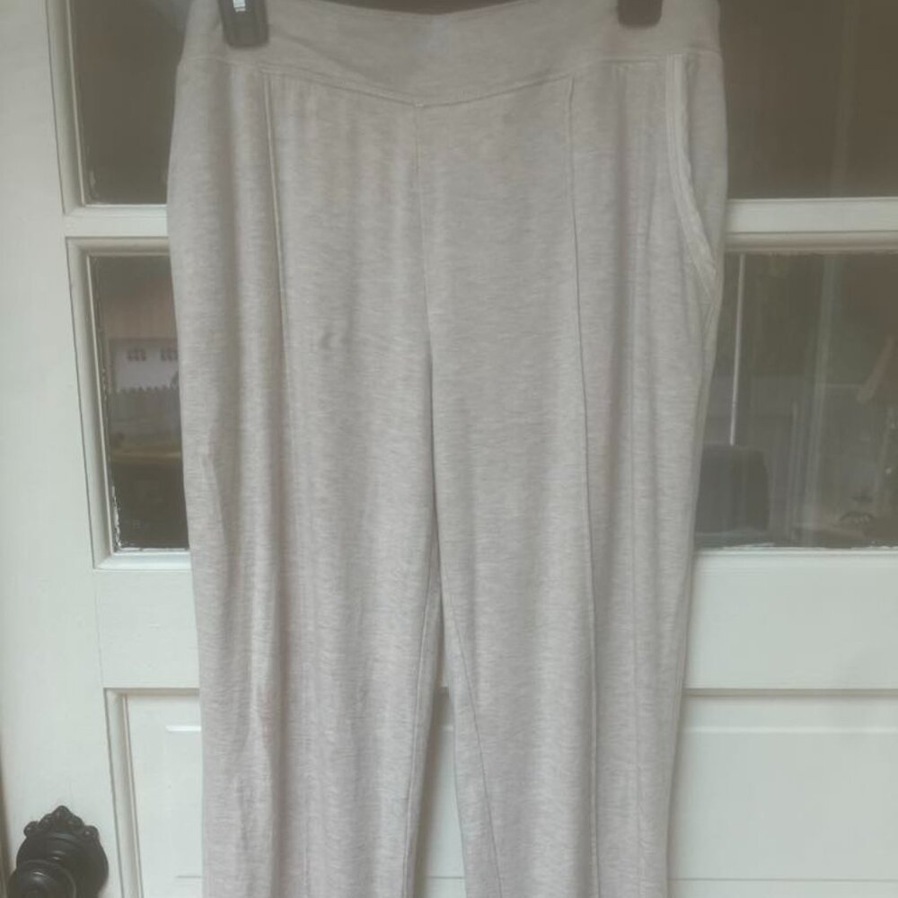 Zenergy By Chico's Cream Leasure Pants With Pocket 1